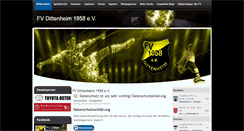 Desktop Screenshot of fv-dittenheim.de